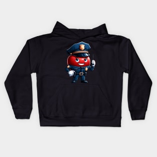 Apple officer Kids Hoodie